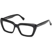 Max mara MM5210 52/16/140 Glazen voor Dames Shiny zwart Acetaat MM5210