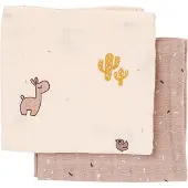 Done by Deer Spucktücher - 2er-Pack - Lalee - Puder - - One Size - Spucktücher