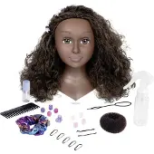 Smoby Friseurpuppe m. Zubehör - My Beauty Afro - 23 Teile - - One Size - Puppen