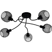 Eglo Hanglamp Wrington 1 Zwart 5xe14