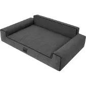 TexCorp Hondenbed "Glamour", afmetingen 78x53 cm | Hondenbed, hondenmand, bed, kussen, ligplaats voor honden, hondenbank | Doggy