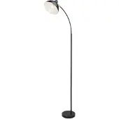 Rabalux 5240 Vloerlamp Daron, E27, zwart, rond, industriële stijl, diameter 200mm