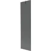 Mexen Next badscherm 1-deurs 50 x 150 , grafiet, chroom - 895-050-000-00-40-01