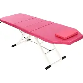 OEM Massagebank, verstelbaar design, geschikt voor professioneel gebruik, roze