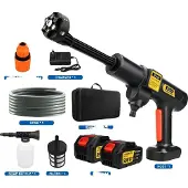 OEM Hogedrukreiniger, 18V accu, krachtige 3500W, set met 2 batterijen