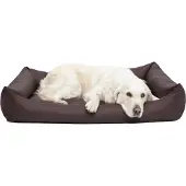 HOBBYDOG - Eco Donkerbruin Hondenbed - L