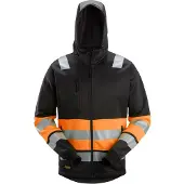 Snickers Workwear 8038 High-Vis Klasse 1, Hoodie met Rits