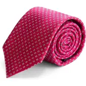Gents - Stropdas - Stropdas heren - Zijde - Rood