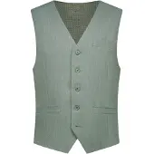 Gents - Gilet / Vest heren - - Polyblend - Groen - Maat 56/56