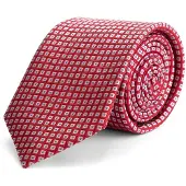Gents - Stropdas - Stropdas heren - Zijde - Rood