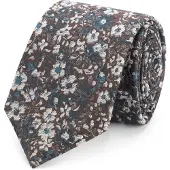 Gents - Stropdas - Stropdas heren - Zijde - Bruin