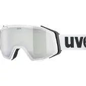 Uvex Skibril Gravity FM White Matt Silver Green