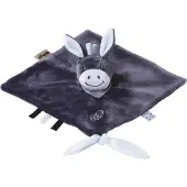 Nattou Mini doudou - - Alex de ezel - Unisex - Blauw - Grijs en zwart
