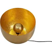 Kare Apollon vloerlamp, goud, Ø 35 cm
