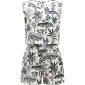 Ragwear Jumpsuit 'Zella' lichtbeige / antraciet