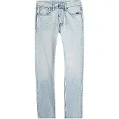 G-Star Heren Jeans Streem Slim Taps Blauw (29/32), Casual, Katoen, Denim D28534-E205-H918