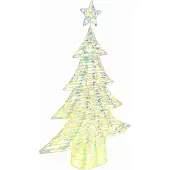 Syfax Kerstboom met 120 LED Warmwit 120,5 cm PET