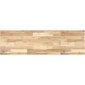 Syfax Wastafelblad 120x40x2 cm onbehandeld massief acaciahout