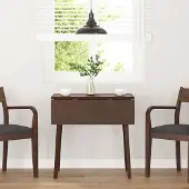 Prolenta Maison Exclusive - Eettafel, bruin, massief hout, gemaakt van rubberhout