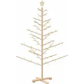 Syfax Houten kerstboom Naturel 150 cm Massief grenenhout