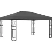 Syfax Prieel 3x4 m stof antraciet