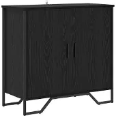 Syfax Dressoir Zwart Eiken 78 x 35 x 74.5 cm