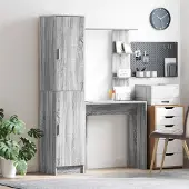 Prolenta Maison Exclusive - Eettafel, set van 2, grijs Sonoma