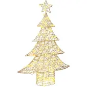 Syfax Kerstboom met 120 LED Warmwit 120,5 cm PET