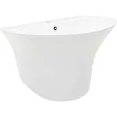 Syfax Wasbak Wit 56 x 48 x 42 cm Geglazuurd Keramiek