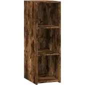 Syfax Dressoir 30x41x93 cm bewerkt hout gerookt eikenkleurig