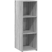 Syfax Dressoir 30x41x93 cm bewerkt hout grijs sonoma eikenkleurig