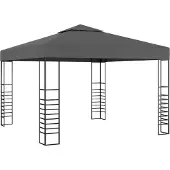 Syfax Tuinpaviljoen 3x3 m antraciet