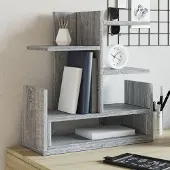Prolenta Maison Exclusive - Bureauorganizer, grijs Sonoma, 49x20x52,5 cm, houtvezel