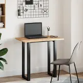Prolenta Maison Exclusive - Bureaublad, onbehandeld, 60x50x2 cm, massief acaciahout