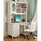 AEA Landhaus Schreibtisch Sessel Bürotisch PC Tisch Schreibtische 2tlg. Tische
