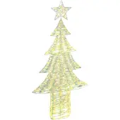 Syfax Kerstboom met 240 LED Warmwit 181 cm PET