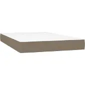Syfax Pocketveringmatras medium 120x200x20 cm stof taupe