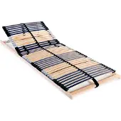 Prolenta Maison Exclusive - Lattenbodem met 42 lamellen, 7 zones, 90x200 cm