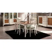 AEA Tisch Möbel Esstisch Naturholz Retro Style Esszimmer Wohnzimmer Esstische Tische