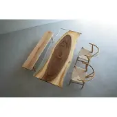AEA Esstisch Meer Wasser River Echtes Holz Flusstisch 220x90 Tische Epoxidharz
