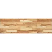 Syfax Wastafelblad met olieafwerking 140x40x2 cm massief acaciahout