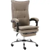 Syfax Kantoorstoel stof taupe