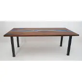 AEA Tafels, eettafels, design, moderne meubels, 220x90, epoxyhars, oceaan, zee