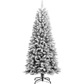 vidaXL Kerstbomen. Warm wit. Gemaakt van PVC, kunststof, staal en PE