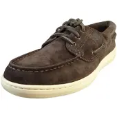 Timberland Men Portofino Pier Boat Shoe Dark Brown Suede-Schoenmaat 40
