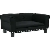 Syfax Hondenmand 70x45x30 cm kunstleer zwart