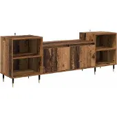 Syfax TV-kast Oud Hout 160 x 35 x 55 cm Bewerkt hout