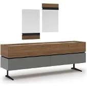 AEA Luxus Sideboard Esszimmer Komplett 2x Spiegel Modern Einrichtung Design