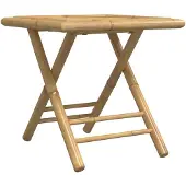 Syfax Tuintafel inklapbaar 45x45x45 cm bamboe