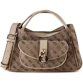 GUESS Handtas 'Jessa' chamois / chocoladebruin